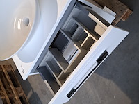 Badmeubel vittoria, glans wit - afbeelding 2 van  10