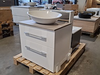 Badmeubel vittoria, hoogglans wit - afbeelding 1 van  11