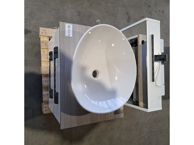 Badmeubel vittoria, hoogglans wit - afbeelding 6 van  11