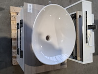 Badmeubel vittoria, hoogglans wit - afbeelding 6 van  11