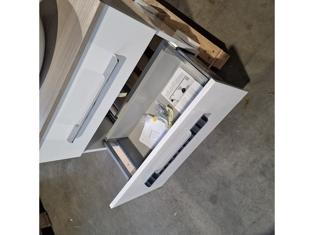 Badmeubel vittoria, hoogglans wit - afbeelding 10 van  11