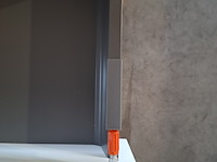 Badmeubel, wave design, glans wit - afbeelding 2 van  12