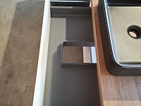 Badmeubel, wave design, glans wit - afbeelding 11 van  12