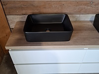 Badmeubel, wave design, glans wit - afbeelding 4 van  9