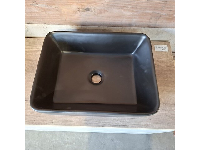 Badmeubel, wave design, glans wit - afbeelding 6 van  9