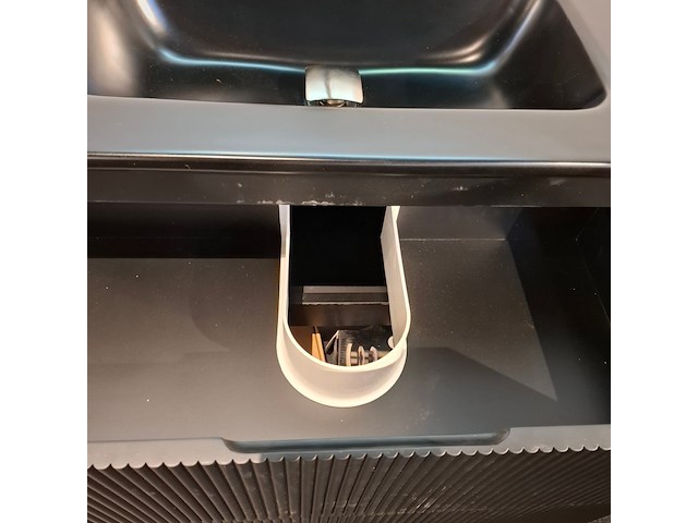 Badmeubel wd, mat zwart 3d front - afbeelding 13 van  16