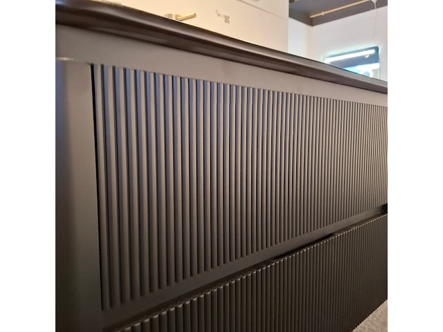 Badmeubel wd, mat zwart 3d front - afbeelding 12 van  14