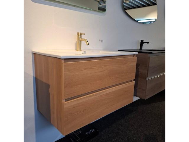 Badmeubel wd, middel oak - afbeelding 12 van  16
