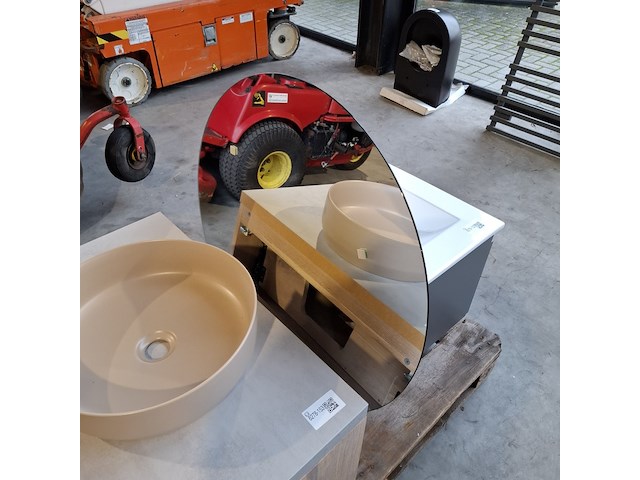 Badmeubel, white wash - afbeelding 3 van  12