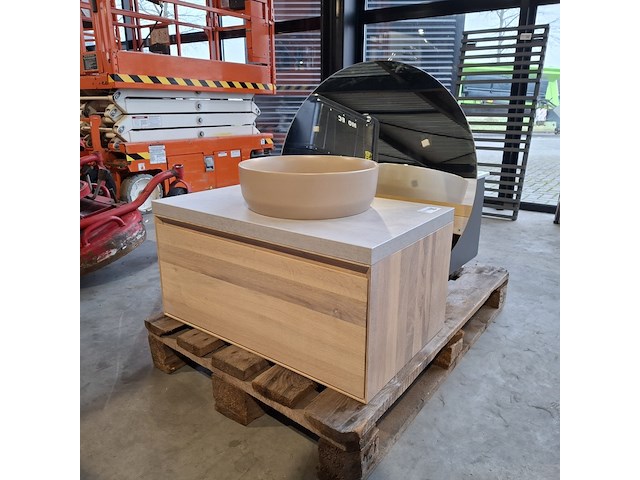 Badmeubel, white wash - afbeelding 1 van  12