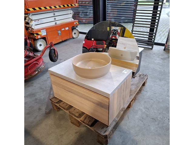 Badmeubel, white wash - afbeelding 5 van  12