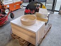 Badmeubel, white wash - afbeelding 5 van  12