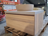 Badmeubel, white wash - afbeelding 6 van  12