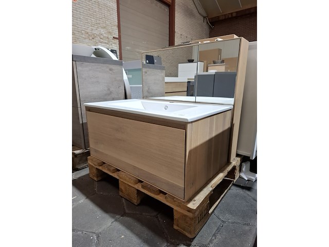 Badmeubel white wash - afbeelding 1 van  13