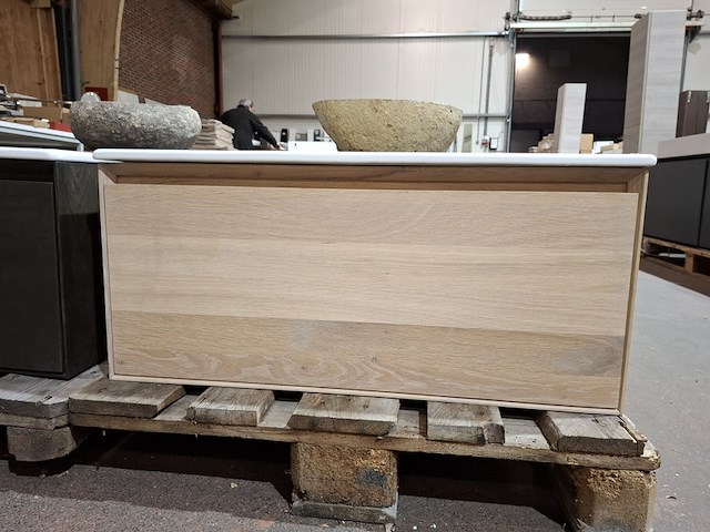 Badmeubel white wash - afbeelding 1 van  9