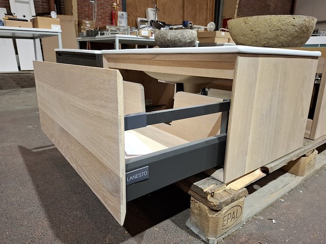 Badmeubel white wash - afbeelding 4 van  9