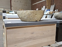 Badmeubel white wash - afbeelding 4 van  10