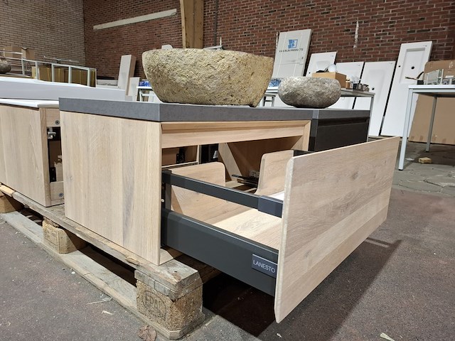 Badmeubel white wash - afbeelding 5 van  10