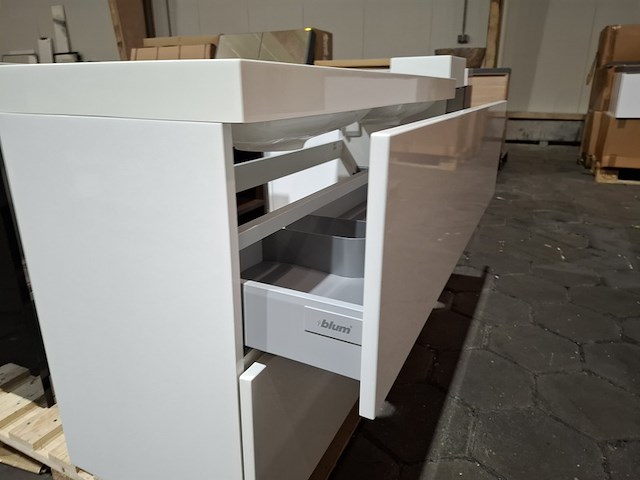 Badmeubel, wit - afbeelding 4 van  8