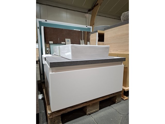 Badmeubel wit - afbeelding 1 van  13