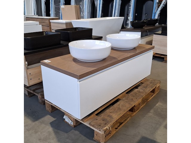 Badmeubel, wit - afbeelding 1 van  10