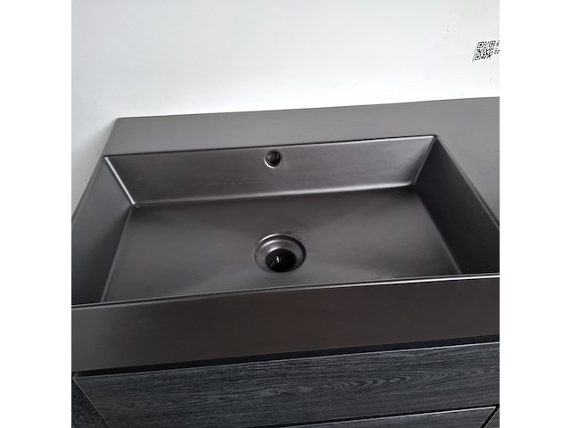 Badmeubel, xenz, pipel, black oak - afbeelding 2 van  11
