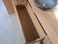 Badmeubel xenz, rect, corn oak - afbeelding 5 van  17