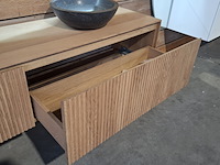 Badmeubel xenz, rect, corn oak - afbeelding 6 van  17