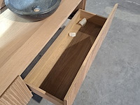 Badmeubel xenz, rect, corn oak - afbeelding 7 van  17