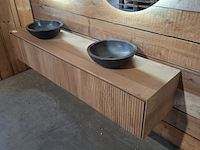 Badmeubel xenz, rect, corn oak - afbeelding 11 van  17