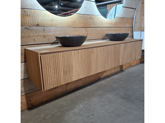 Badmeubel xenz, rect, corn oak - afbeelding 13 van  17