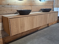 Badmeubel xenz, rect, corn oak - afbeelding 13 van  17