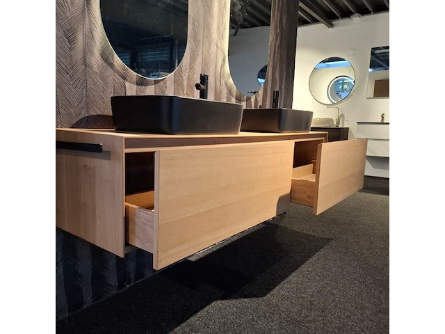 Badmeubel xenz, rect, naturel oak - afbeelding 14 van  18