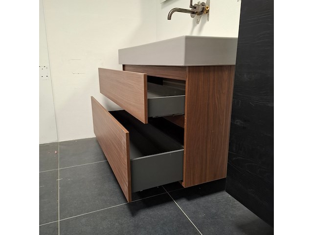 Badmeubel xenz, space, walnoot - afbeelding 12 van  16
