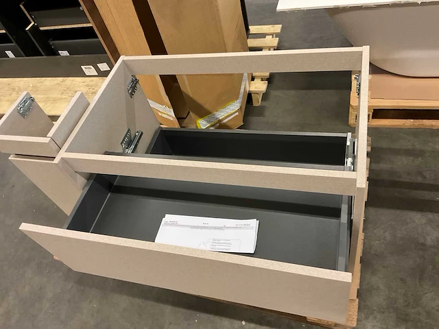 Badmeubelonderkast 85 cm en fonteinkastje - afbeelding 4 van  7