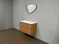 Badmeubelset - fineer 100 cm - afbeelding 1 van  12