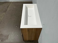 Badmeubelset - fineer 100 cm - afbeelding 9 van  12
