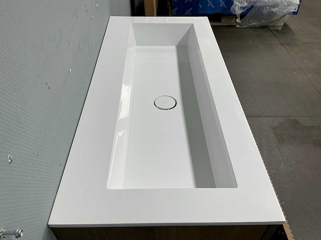 Badmeubelset - fineer 100 cm - afbeelding 11 van  12