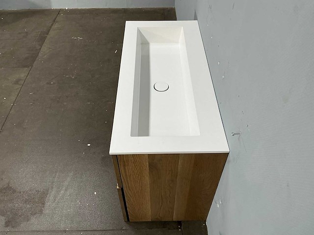 Badmeubelset - fineer 100 cm - afbeelding 9 van  12
