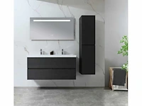 Badmeubelset - melamine, kunstmarmer - vonato - 0 - calmwood 120 - afbeelding 3 van  10