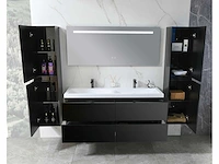 Badmeubelset - melamine, kunstmarmer - vonato - 0 - lucente 145 - afbeelding 6 van  8