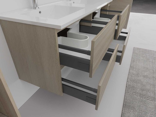 Badmeubelset - vonato - lagom 120 - 0 - 2-persoons 120 cm - afbeelding 5 van  6