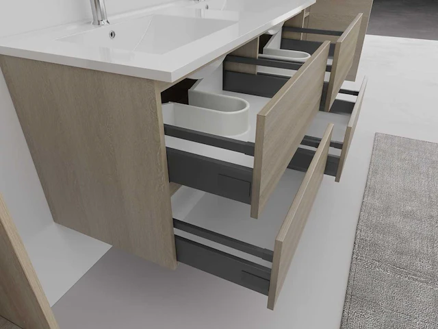 Badmeubelset - vonato - lagom 120 - 0 - 2-persoons 120 cm - afbeelding 5 van  6