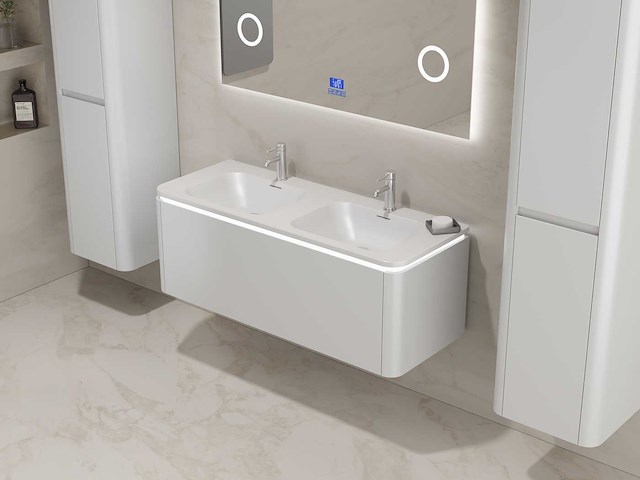 Badmeubelset - vonato - lumera 120 - 0 - 2-persoons 120 cm - afbeelding 3 van  5