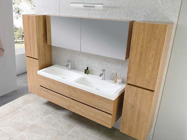 Badmeubelset - vonato - luxury 0 - 0 - 2-persoons 145 cm - afbeelding 8 van  12