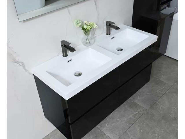 Badmeubelset - vonato - nero 120 - 0 - 2-persoons 120 cm - afbeelding 4 van  9