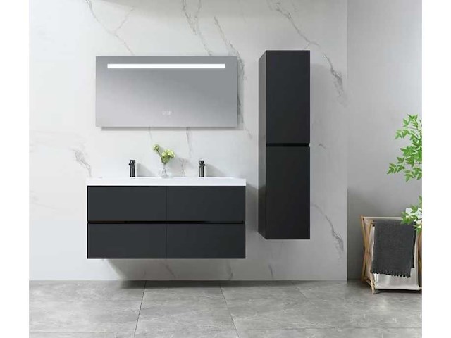 Badmeubelset - vonato - nero 120 - 0 - 2-persoons 120 cm - afbeelding 2 van  9