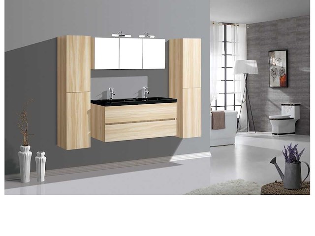 Badmeubelset - vonato - premium 0 - 0 - 2-persoons 120 cm - afbeelding 8 van  56