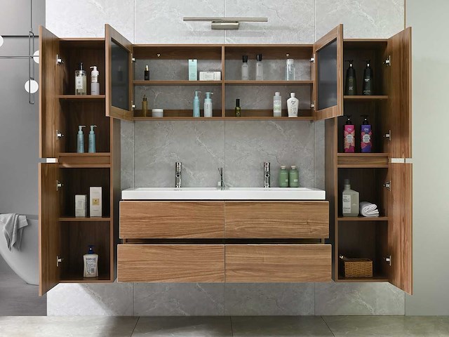 Badmeubelset - vonato - premium 0 - 2-persoons 120 cm - afbeelding 37 van  41