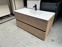 Badmeubelset 100cm met solis surface blad - afbeelding 5 van  7